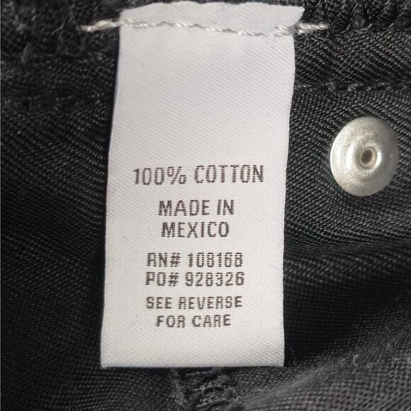 🌼RSQ Shorts Womens Size 25 Super High Rise Mom Black Denim - Picture 8 of 14